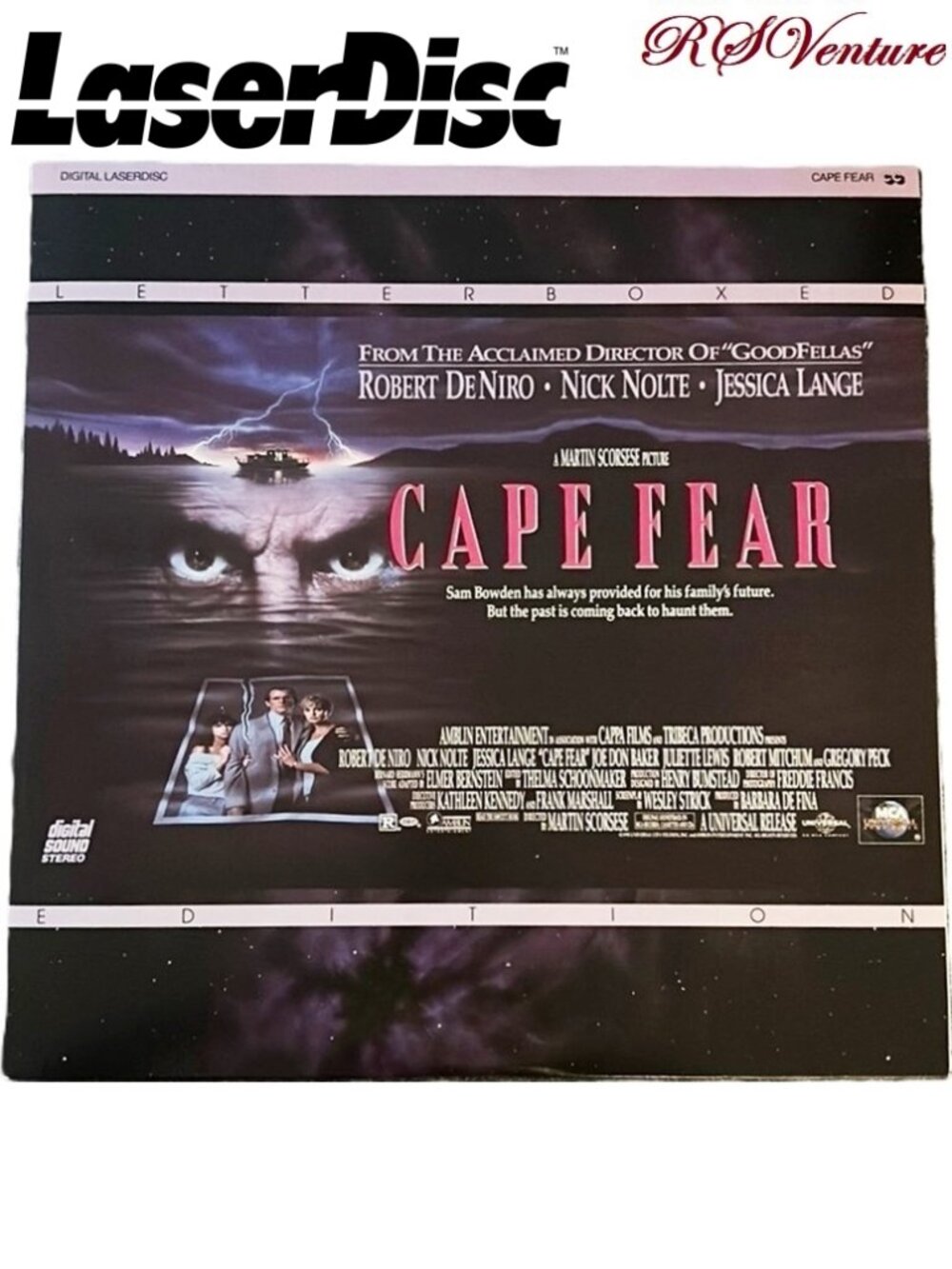 LaserDisc "CAPE FEAR"